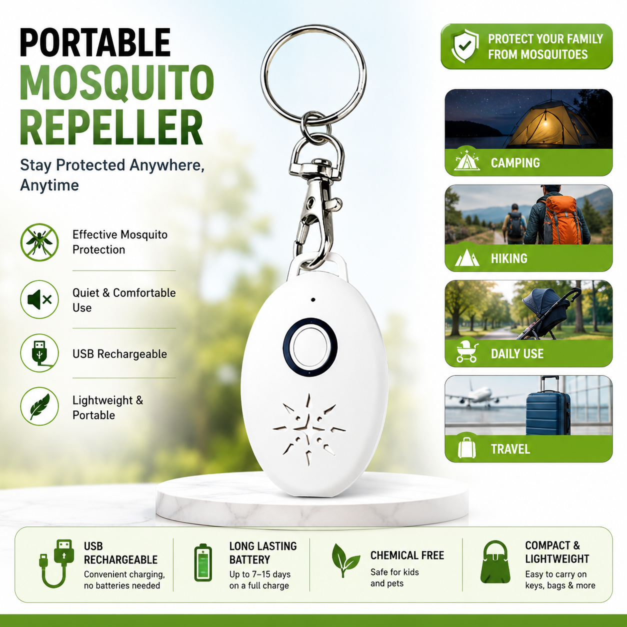 Portable Mosquito Repeller